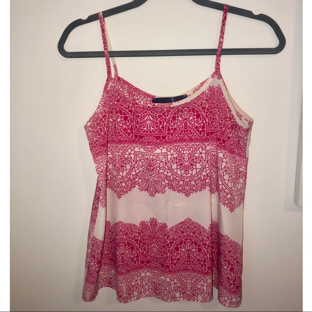 Francesca’s Pink Detail Blouse